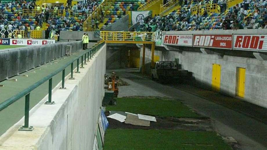 Adepto revelou imagens das alterações que o Sporting está fazer no Estádio de Alvalade