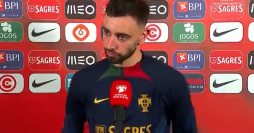 Bruno Fernandes deixa aviso a João Neves: “O lugar na seleção está caro”