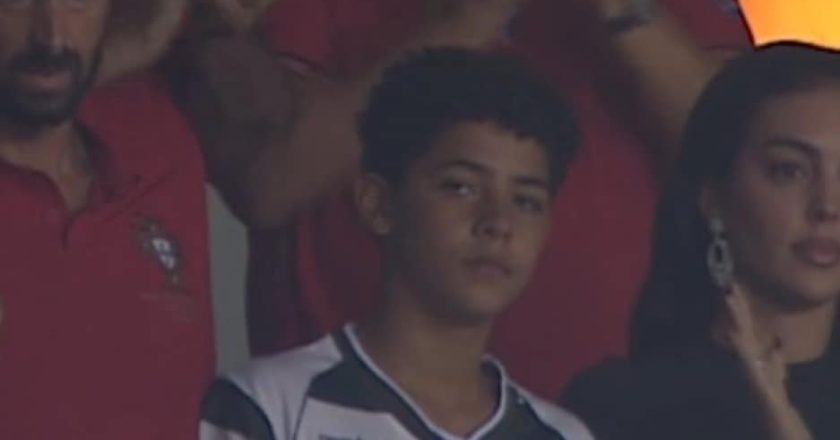 Fotografia do filho de Cristiano Ronaldo está a dar muito que falar