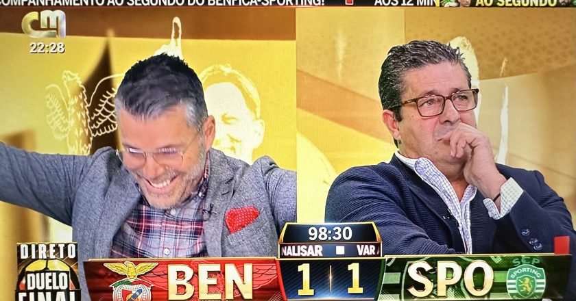 Fernando Mendes acabou o jogo com cara de poucos amigos (VÍDEO)