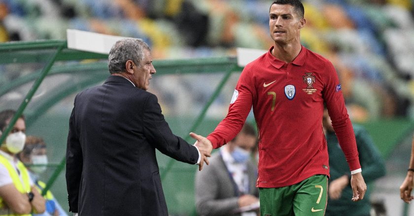 Fernando Santos recorda quando colocou Cristiano Ronaldo no banco: “Se fosse hoje, tomava a mesma decisão”