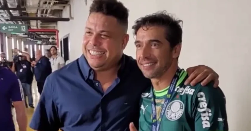 Abel Ferreira conheceu Ronaldo e o momento dá que falar