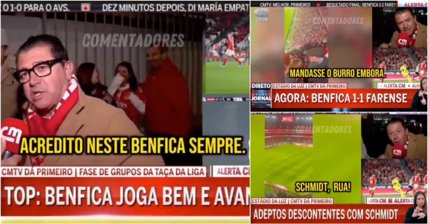 Adepto do Benfica foi de “8 a 80” em apenas 13 dias e acabou por se tornar viral