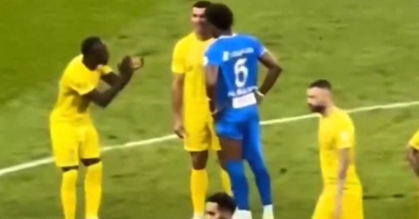 Jogador do Al-Hilal fez “frente” a Cristiano Ronaldo e não correu bem