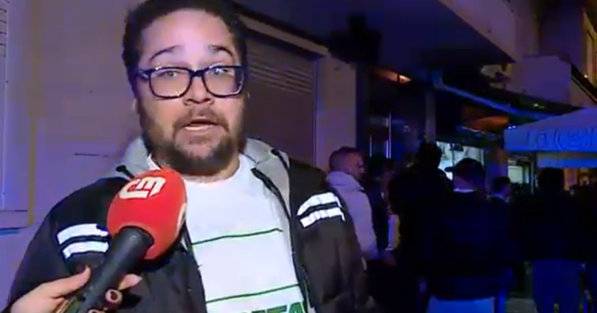 Vídeo mostra confronto entre adeptos do Sporting e FC Porto com tiros no meio!