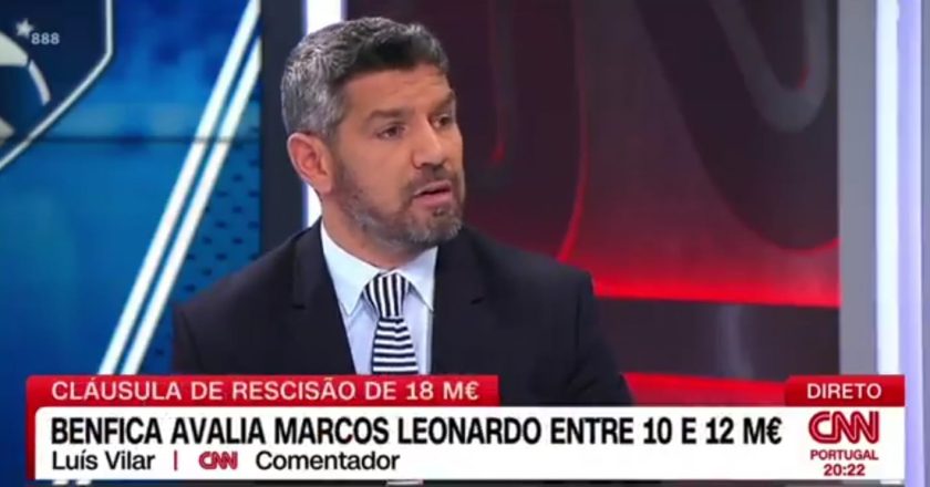 Declarações de Luís Vilar tornaram-se virais no golo de Marcos Leonardo (VÍDEO)