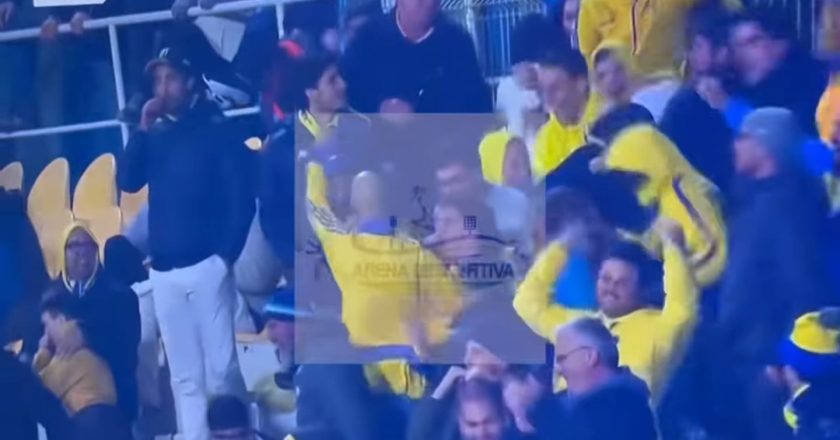 A perder por 4-0, adeptos do Estoril festejaram à grande … um pontapé de canto (VÍDEO)