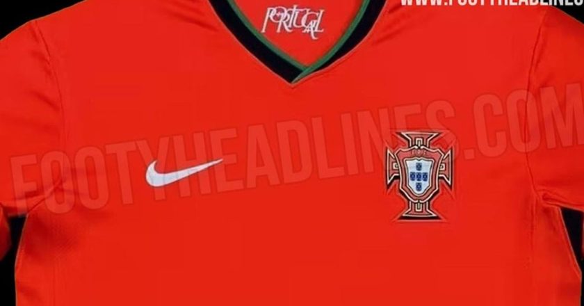 A possível camisola principal de Portugal para o EURO 2024