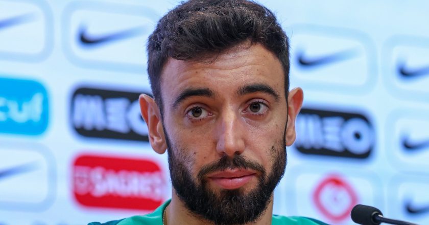 Bruno Fernandes sugere mudança das regras na altura da celebração do golo