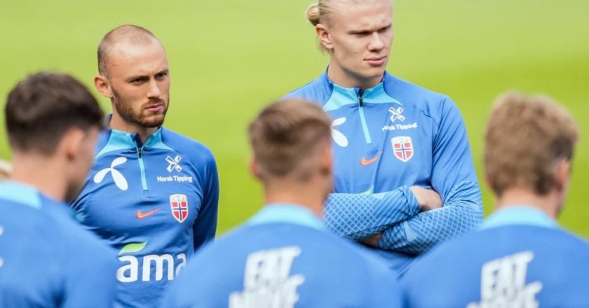 Haaland comentou a renúncia de Aursnes à seleção da Noruega