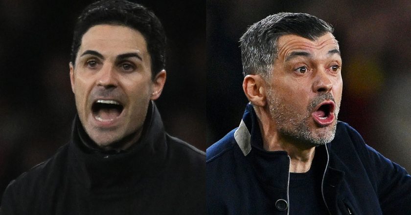 Arsenal desmente Sérgio Conceição após declarações sobre Mikel Arteta