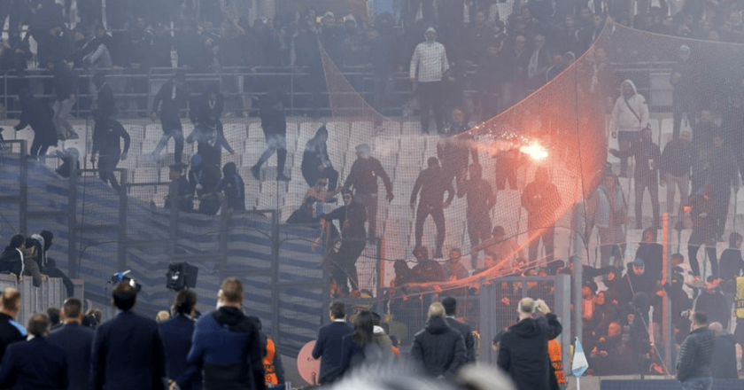 Adeptos do Marselha fizeram ameaça antes do jogo contra o SL Benfica