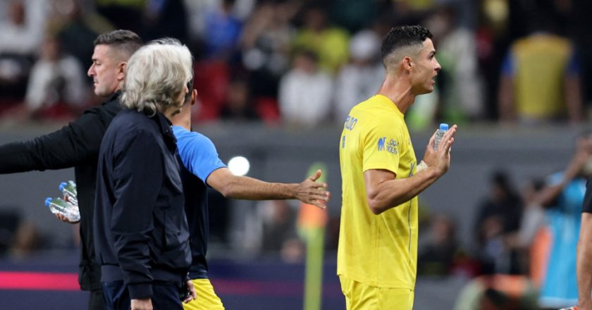 Jorge Jesus não fica calado: “Expulsão do Cristiano Ronaldo? Não está habituado a perder”