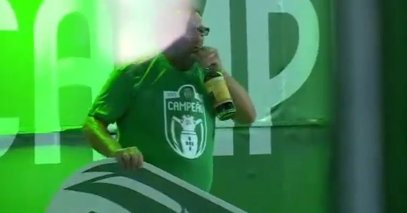 Vídeo amador de Paulinho alegadamente bêbedo durante festejos torna-se viral nas redes sociais (VÍDEO)