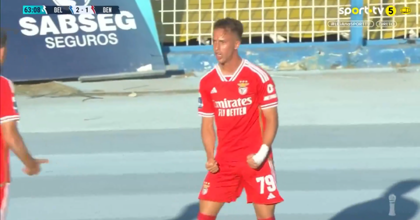 Hugo Félix com golo MONUMENTAL frente ao Belenenses (VÍDEO)