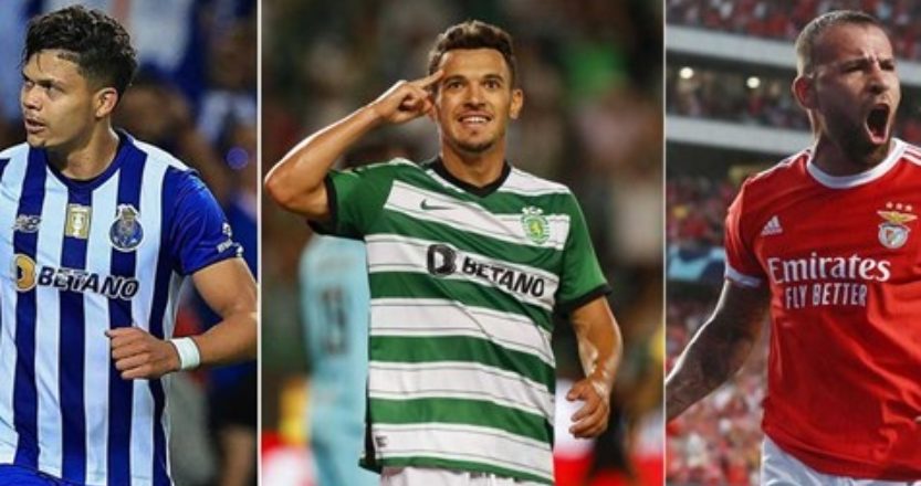 Benfica, FC Porto e Sporting no top-50 mundial de lucros com camisolas