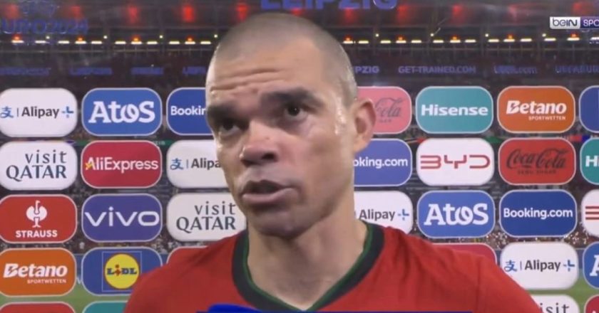 Pepe reagiu à vitória sobre a Chéquia (VÍDEO)