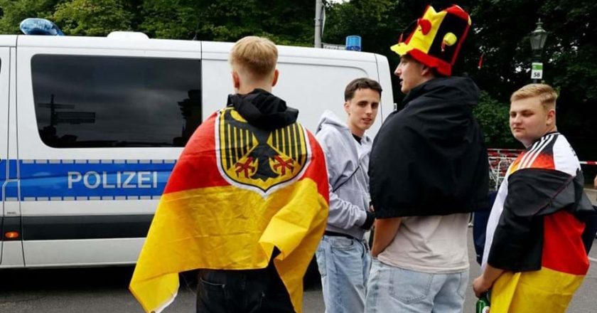 Polícia Alemã matou homem com um machado na fan zone do Euro 2024