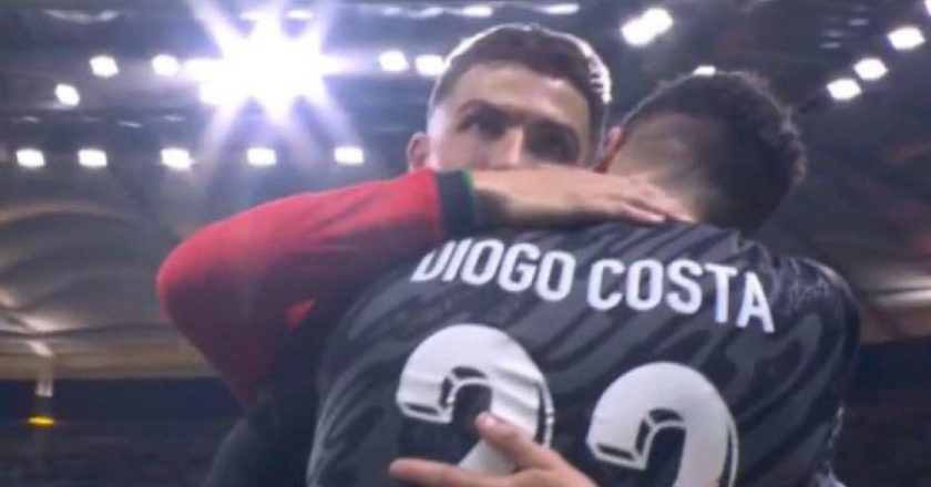 A atitude de Ronaldo com Diogo Costa que está a correr o mundo e a ficar viral (VÍDEO)