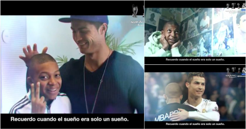 Ronaldo surge em destaque no vídeo de apresentação de Mbappé no Real Madrid (VÍDEO)