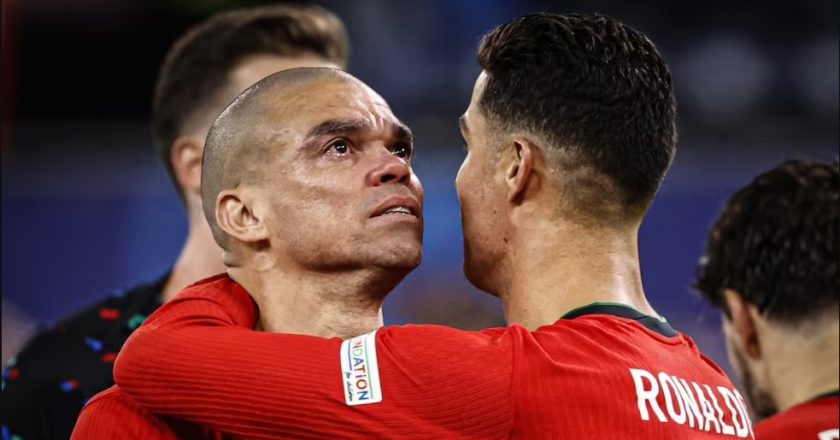 Revelado o que disse Pepe a Cristiano Ronaldo durante o abraço que ficou viral