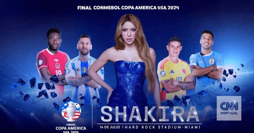 Shakira ganhou uma fortuna para atuar 7 minutos durante a final da Copa América