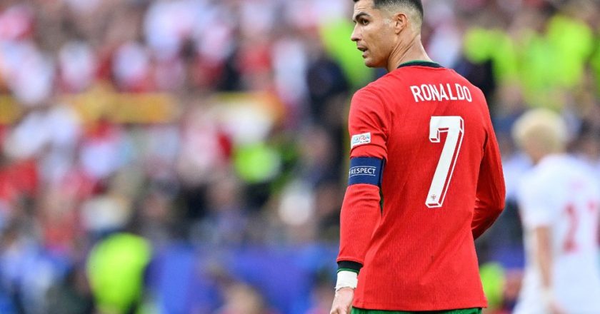 Cristiano Ronaldo lidera uma estatística indesejada no Euro 2024