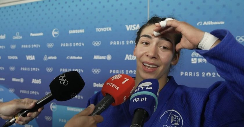 As declarações emocionadas de Patrícia Sampaio após conquistar a primeira medalha para Portugal