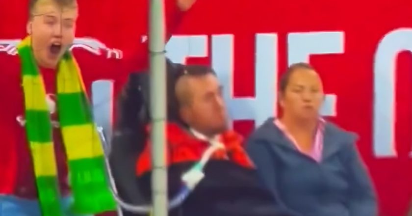 Adepto que estava numa cadeira de rodas tornou-se viral … por isto … (VÍDEO)