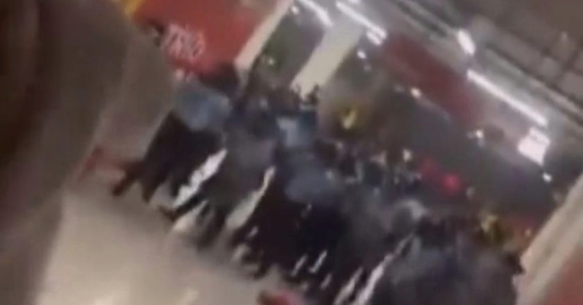 Pancadaria entre os “No Name Boys” e a polícia aconteceram também nos túneis (VÍDEO)