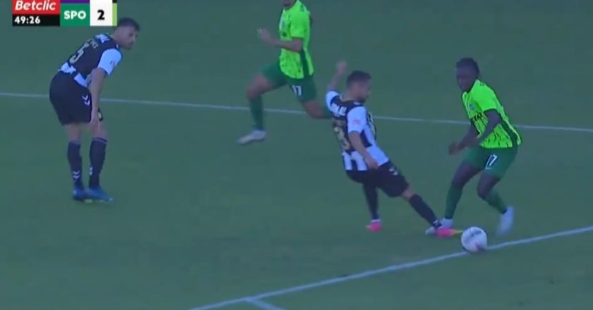 Penalti polémico marcado a favor do Sporting? (VÍDEO)