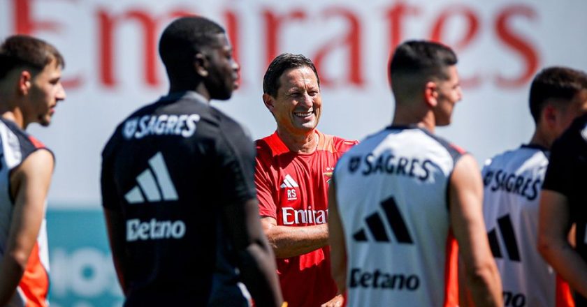 O onze provável do SL Benfica para esta noite contra o Moreirense