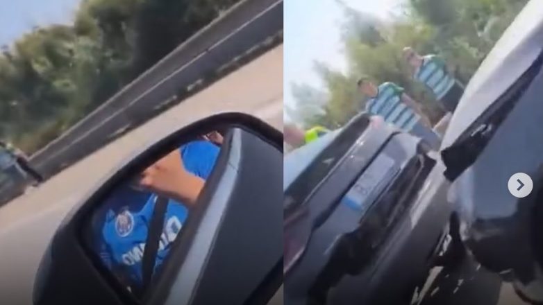 (VÍDEO) Adepto portista goza com sportinguistas após acidente de carro: “menos 3 lagartos no estádio”