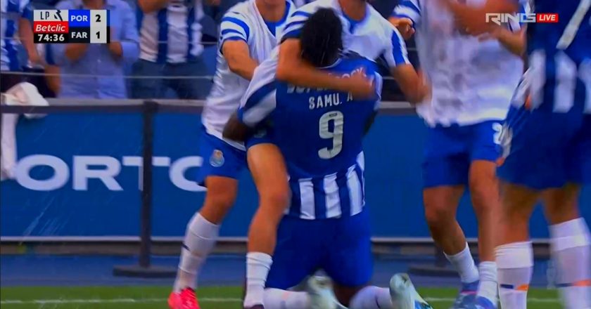 SAMU faz “explodir” o Dragão! Está feito o segundo! (VÍDEO DO GOLO)