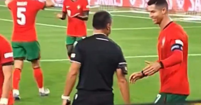 O pormenor no jogo entre Portugal e Escócia que escapou à maioria (VÍDEO)