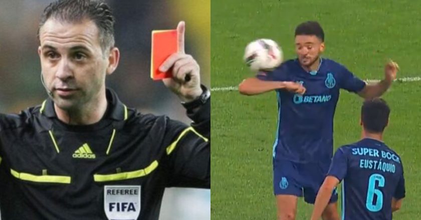 Duarte Gomes analisa o lance mais polémico do jogo entre Vitória SC e FC Porto