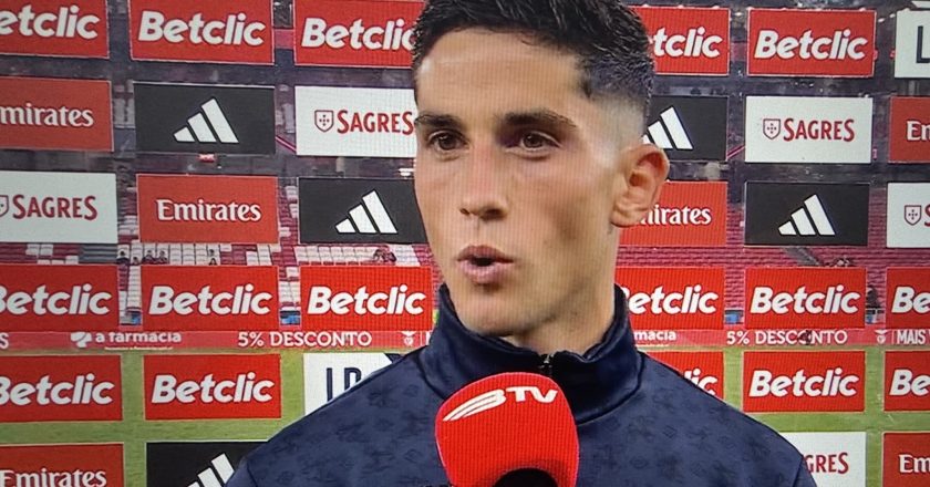 Jogador do Gil Vicente queixou-se da arbitragem frente ao Benfica