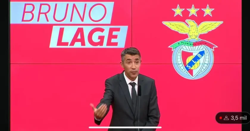 As primeiras palavras de Bruno Lage como novo treinador do SL Benfica