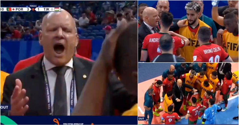 Jorge Braz mostra ser “muito líder” no comando técnico da Seleção Portuguesa de Futsal