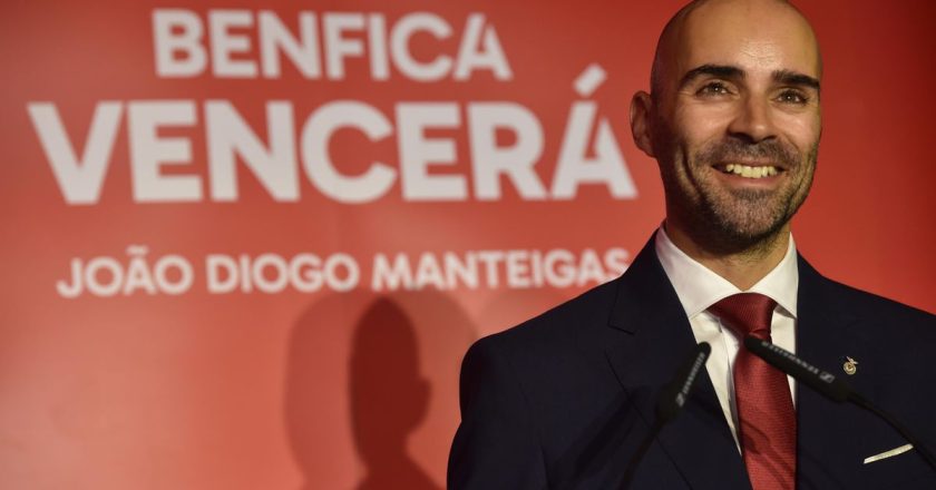 O discurso de João Diogo Manteigas na apresentação da sua candidatura a presidente do Benfica