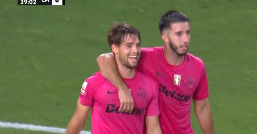 Daniel Bragança abre o marcador em Alvalade!! (VÍDEO DO GOLO)