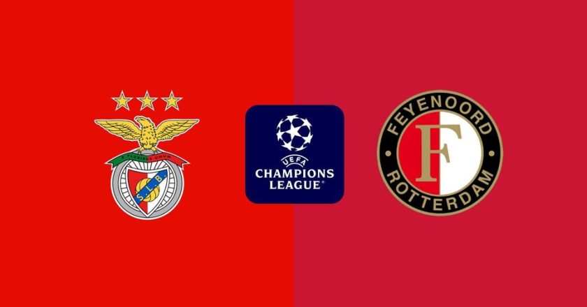 A publicação do Feyenoord para o Benfica antes do embate na Liga dos Campeões