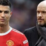 Erik Ten Hag foi despedido e os adeptos não esquecem Cristiano Ronaldo