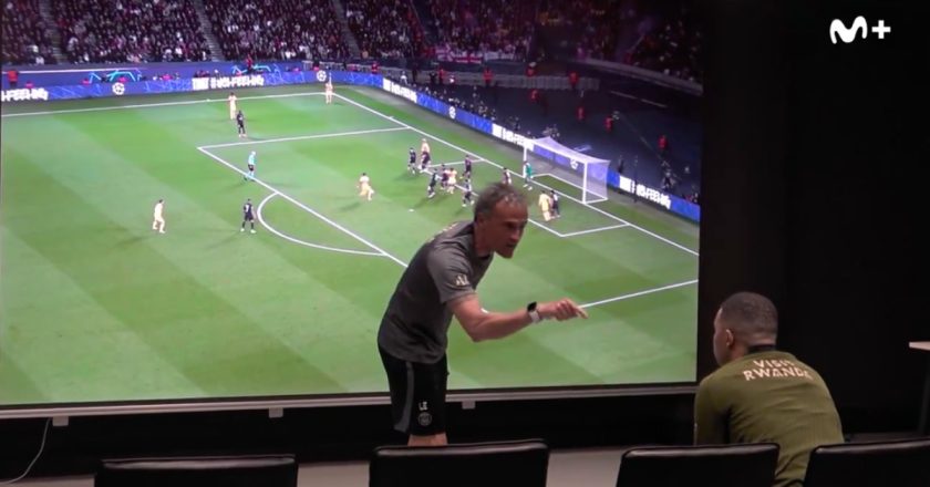Vídeo mostra Luis Enrique a dar bronca a Mbappé nos tempos do PSG