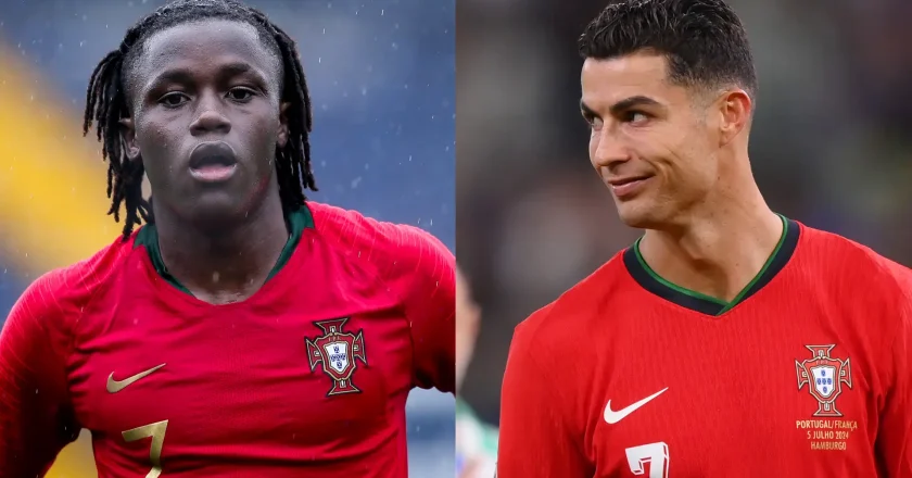 Quenda confessa que ficou «envergonhado» quando conheceu Ronaldo