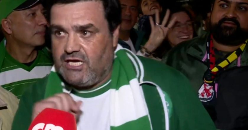 Após goleada ao Manchester City, adepto do Sporting banca bicada ao Benfica (VÍDEO)