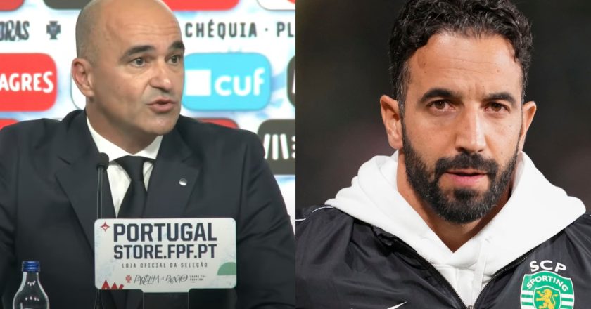 A mensagem de Roberto Martínez para Rúben Amorim