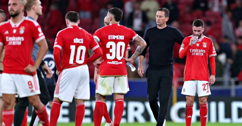 Benfica bateu um recorde negativo na nova Liga dos Campeões