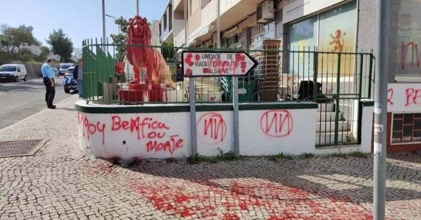 Núcleo do Sporting de Faro vandalizado com alegadas ligações aos No Name Boys