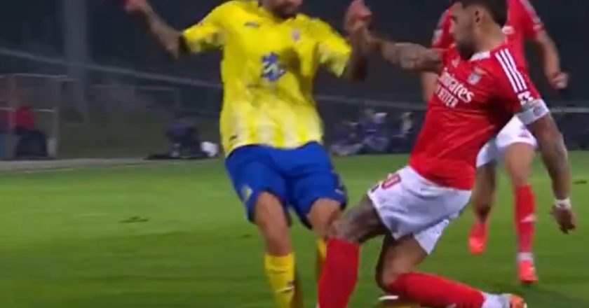 Ficou grande penalidade por marcar contra o Benfica? Veja o vídeo do lance!